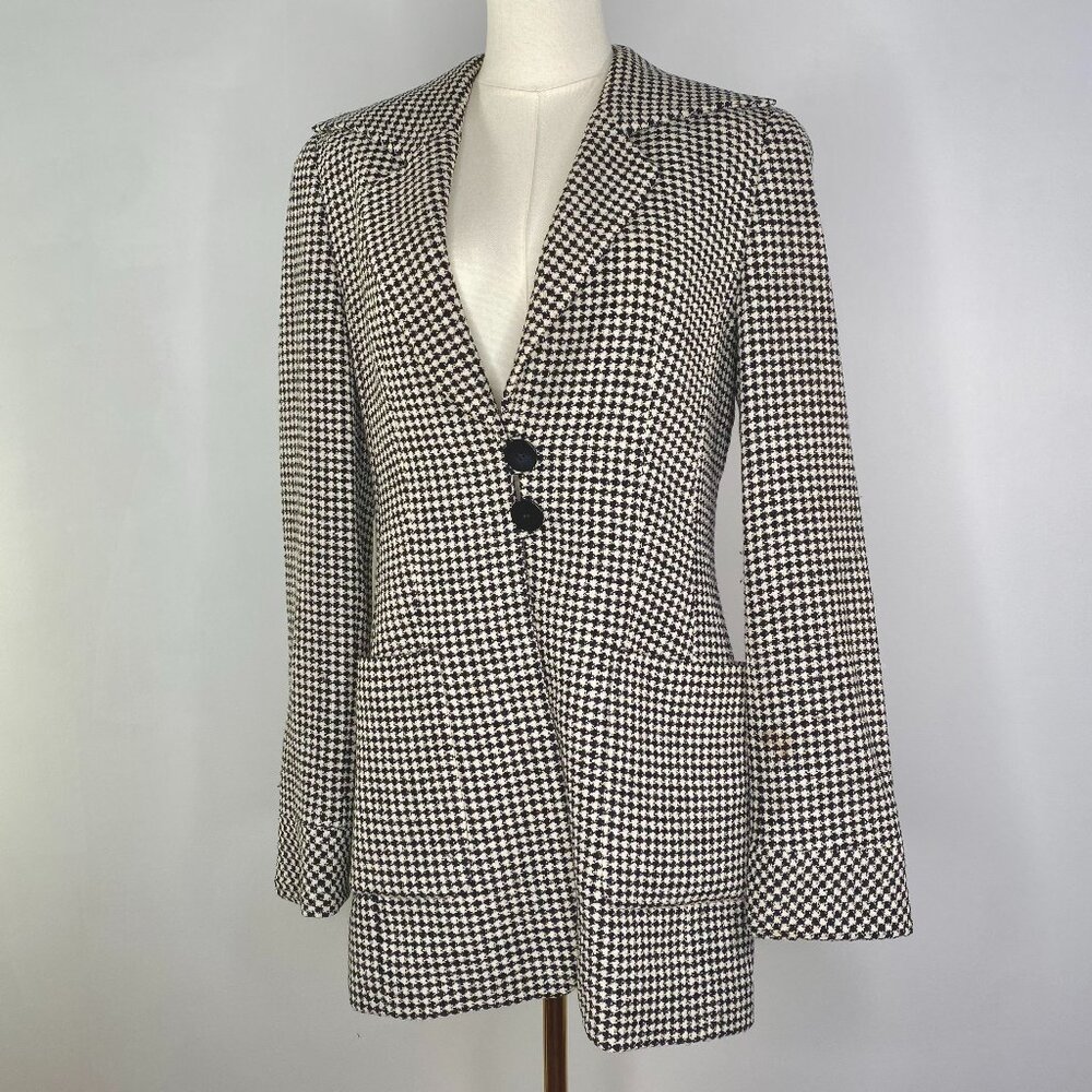 Louis Feraud - Houndstooth Blazer
